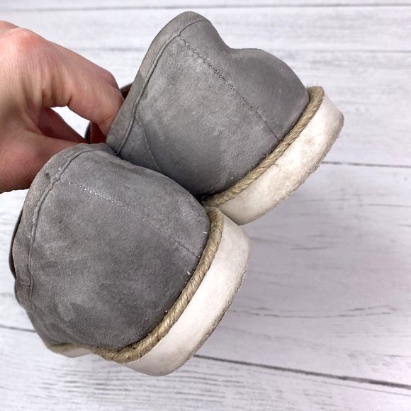 Caslon Grey Suede Leather Loafers Shoes in Womens Size 8 - Picture 5 of 9